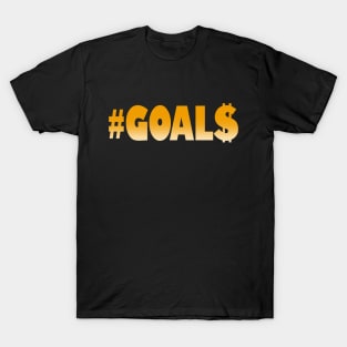 2024 New Year Goals Money #Goals Success Motivation T-Shirt